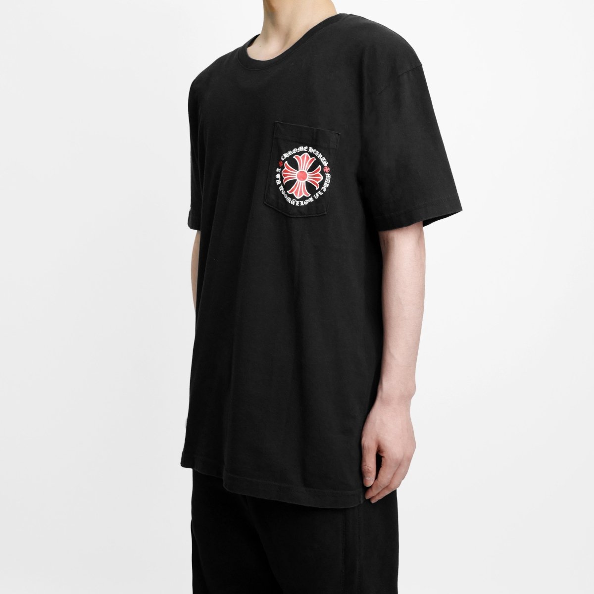 Chrome Hearts Made In Hollywood Plus Cross Short Sleeve Tee Chrome Hearts Made In Hollywood Plus Cross Short Sleeve Tee
