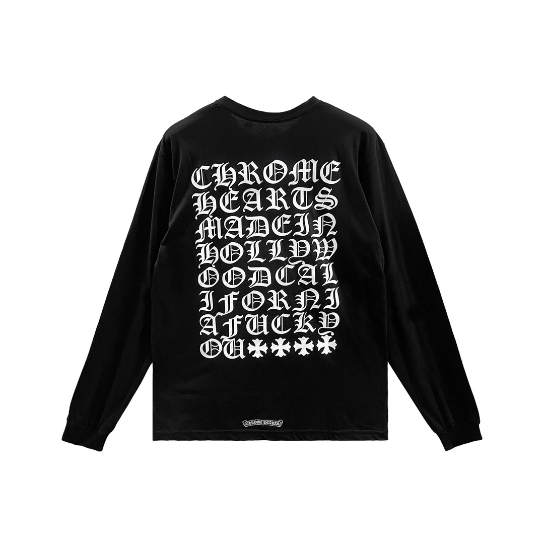 Chrome Hearts Made In Hollywood Pocket Long Sleeve Tee - SHENGLI ROAD MARKET