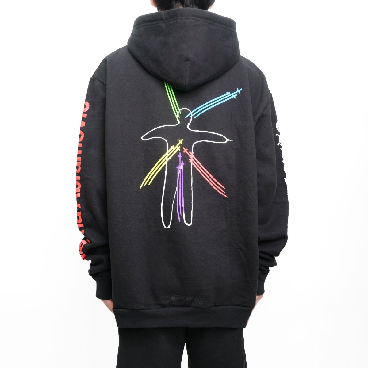 コラボ★【Chrome Hearts × Abramovic】CH Plus Black Hoodie Chrome Hearts CH + ABRAMOVIC Hoodie Black Men's - FW23 - US