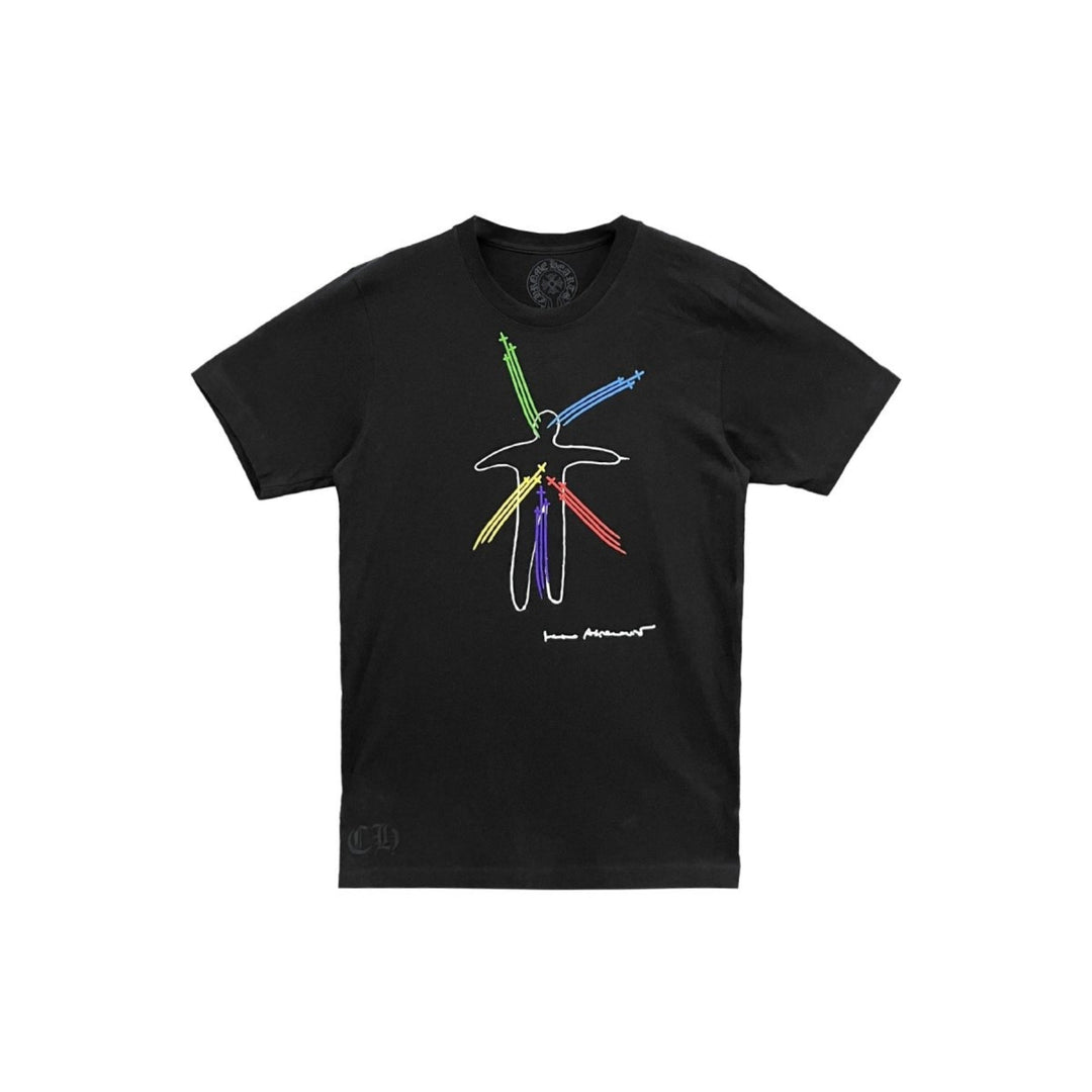 Chrome Hearts Marina Abramovic Graphic Print Black Short Sleeve Tee - SHENGLI ROAD MARKET