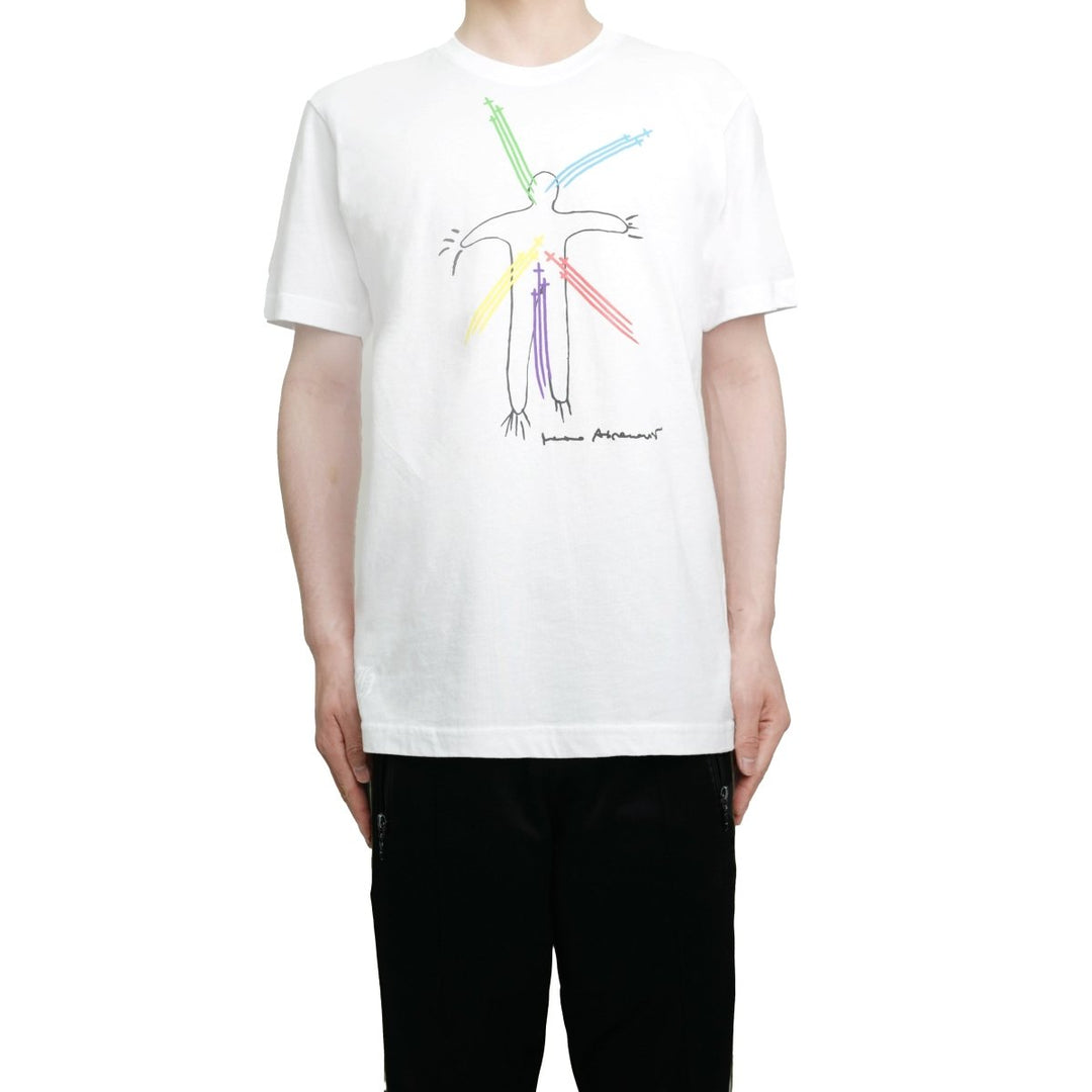 Chrome Hearts Marina Abramovic Graphic Print White Short Sleeve Tee - SHENGLI ROAD MARKET