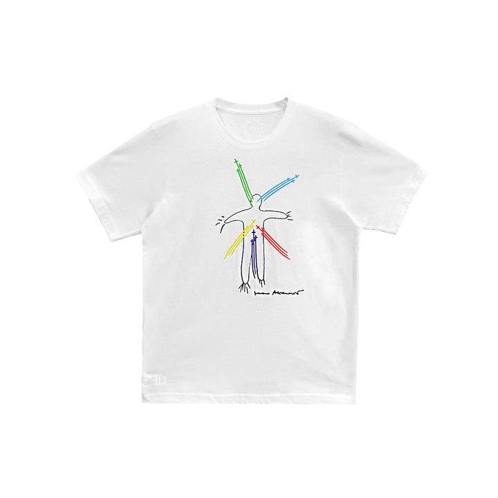 Chrome Hearts Marina Abramovic Graphic Print White Short Sleeve Tee - SHENGLI ROAD MARKET