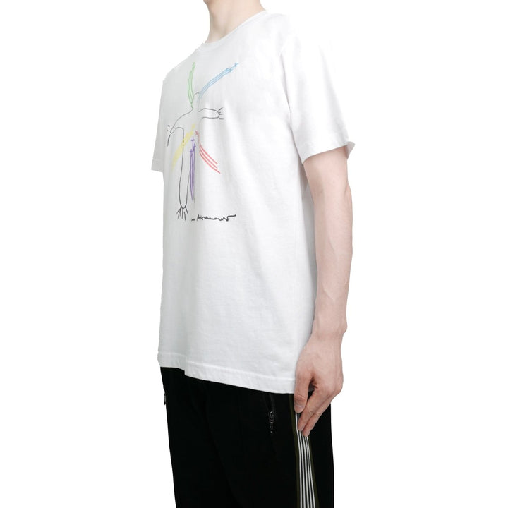 Chrome Hearts Marina Abramovic Graphic Print White Short Sleeve Tee - SHENGLI ROAD MARKET