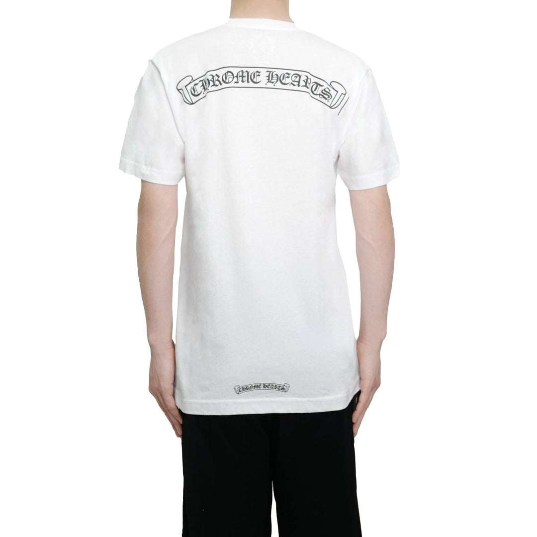 Chrome Hearts Marina Abramovic Graphic Print White Short Sleeve Tee - SHENGLI ROAD MARKET