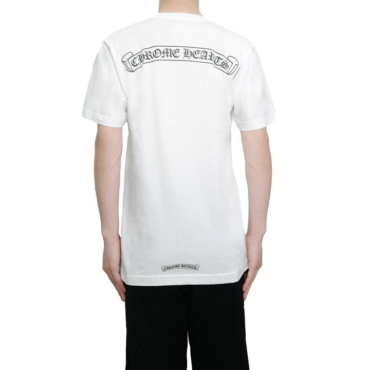 Chrome Hearts Marina Abramovic Graphic Print White Short Sleeve Tee - SHENGLI ROAD MARKET