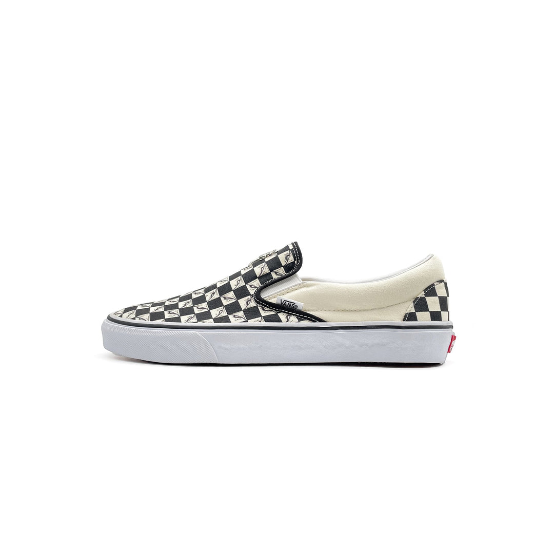 Chrome Hearts Matty Boy 99 Eyes Vans Checkered Slip On Sneakers - SHENGLI ROAD MARKET