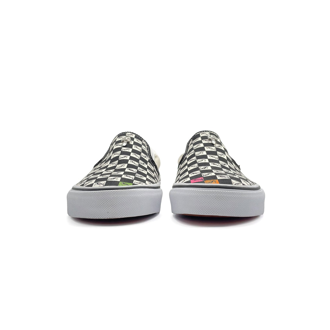 Chrome Hearts Matty Boy 99 Eyes Vans Checkered Slip On Sneakers - SHENGLI ROAD MARKET
