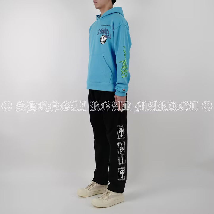 Chrome Hearts Matty Boy Blew Me Blue Hoodie - SHENGLI ROAD MARKET