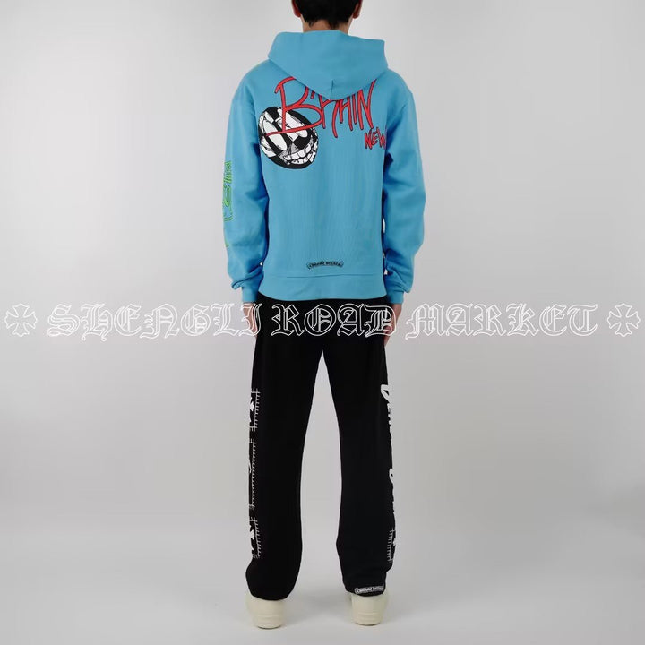 Chrome Hearts Matty Boy Blew Me Blue Hoodie - SHENGLI ROAD MARKET