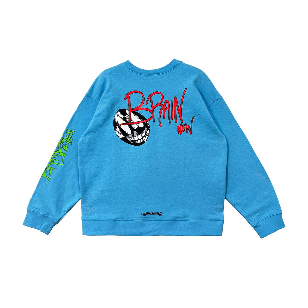 クロムハーツ マティーボーイ ブルー スウェットシャツ -SHENGLI ROAD