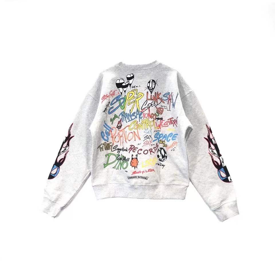 Chrome Hearts Matty Boy Brain Crewneck Sweatshirt - SHENGLI ROAD MARKET