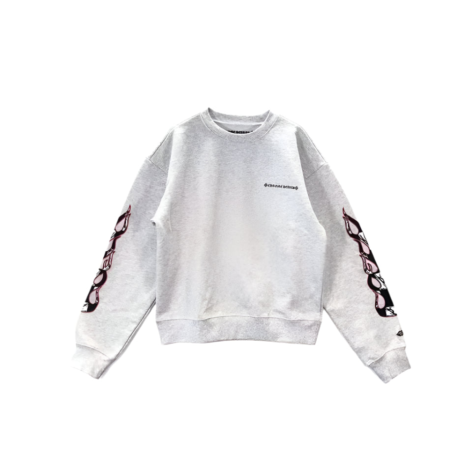 Chrome Hearts Matty Boy Brain Crewneck Sweatshirt - SHENGLI ROAD MARKET