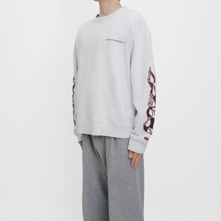 Chrome Hearts Matty Boy Brain Crewneck Sweatshirt - SHENGLI ROAD MARKET
