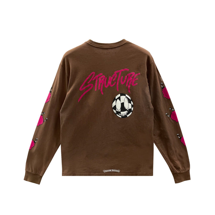 Chrome Hearts Matty Boy Brown Link&Build Long Sleeve Tee - SHENGLI ROAD MARKET
