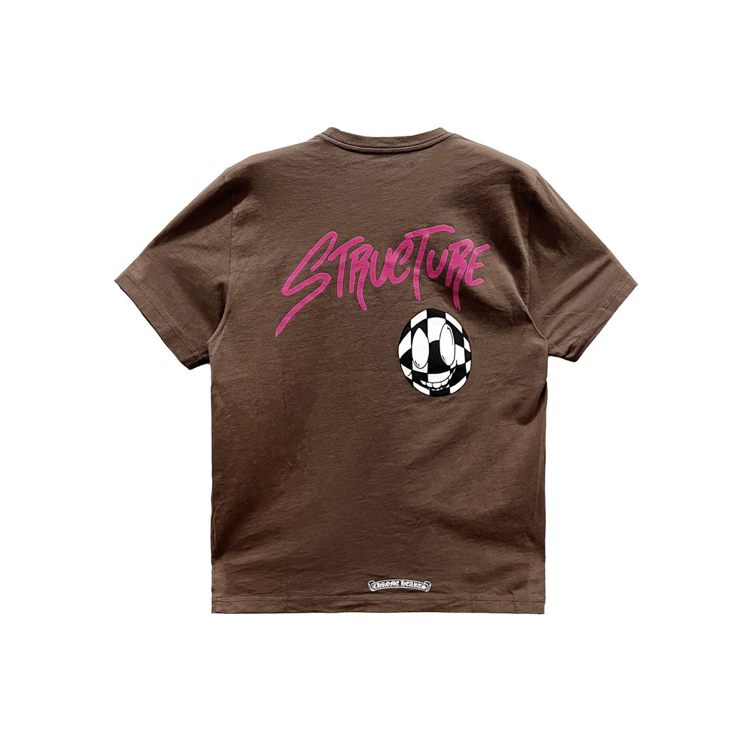 Chrome Hearts Matty Boy Brown PURRELLE Graffiti Short Sleeve Tee - SHENGLI ROAD MARKET