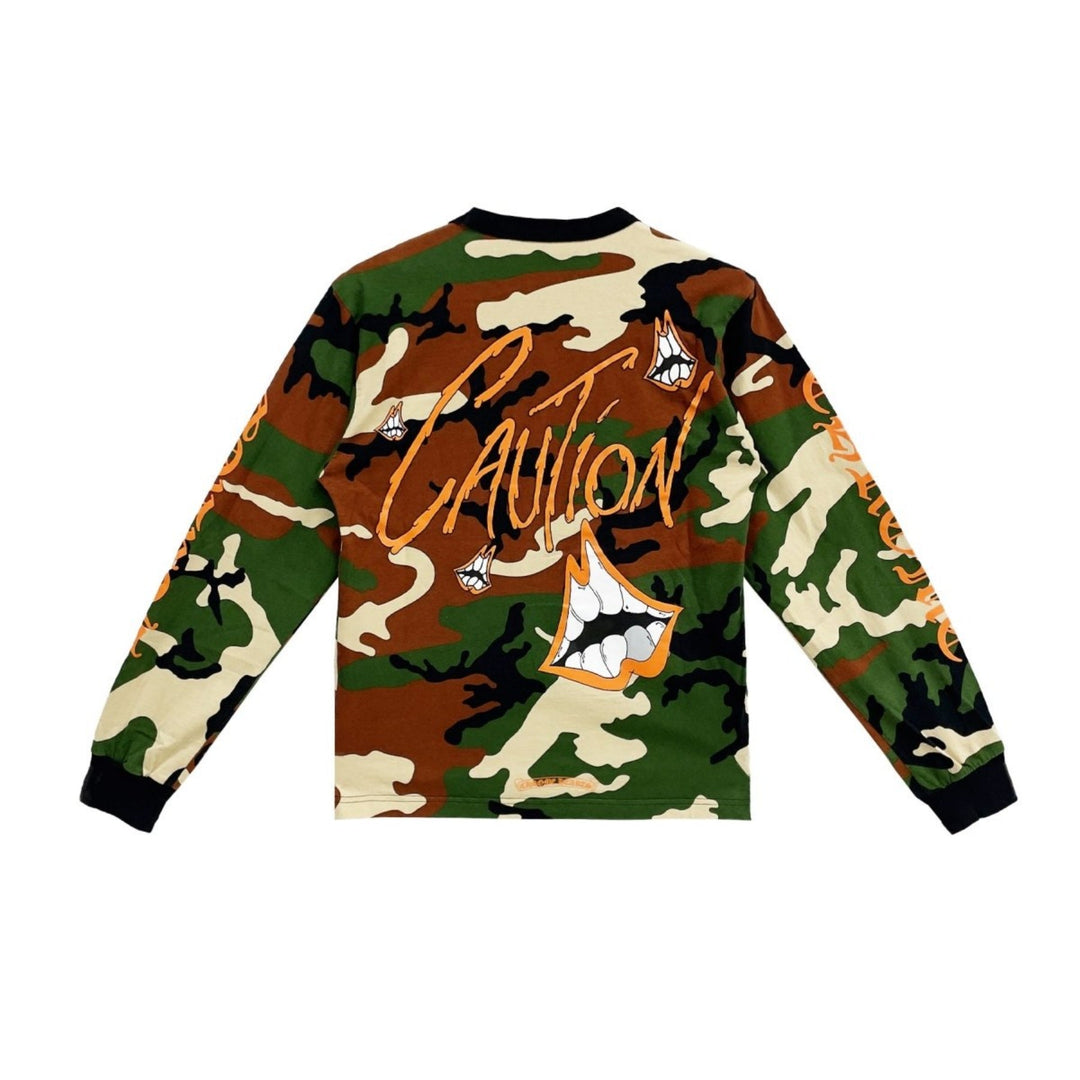 Chrome Hearts Matty Boy Camouflage Long Sleeve T-Shirt Tee - SHENGLI ROAD MARKET