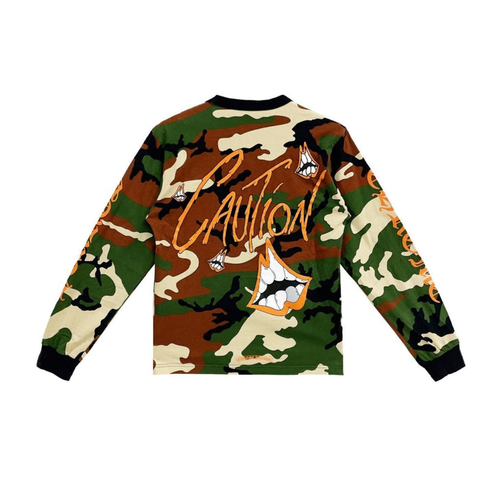 Chrome Hearts Matty Boy Camouflage Long Sleeve T-Shirt Tee - SHENGLI ROAD MARKET