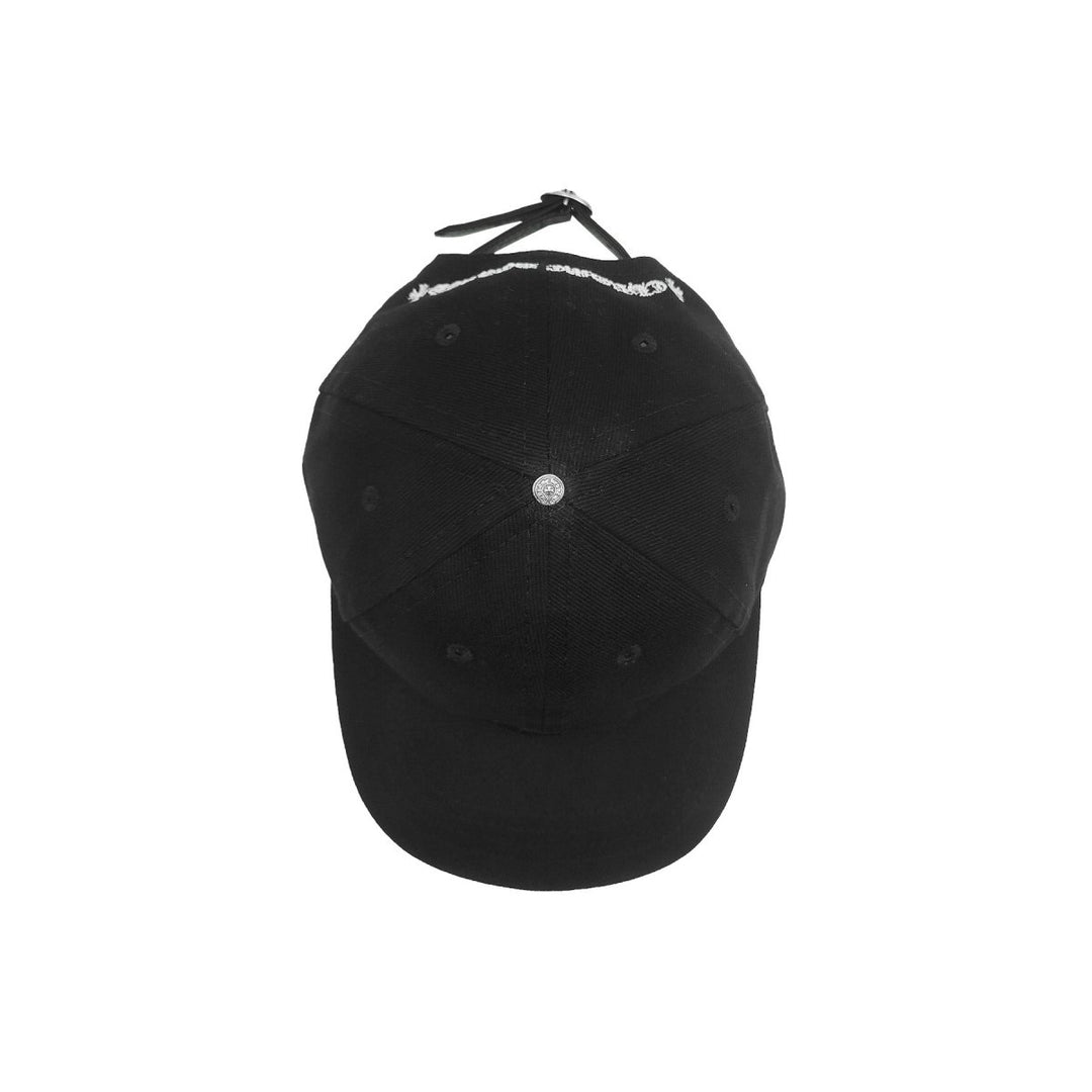 Chrome Hearts Matty Boy Chomper Embroidered Black Cap - SHENGLI ROAD MARKET