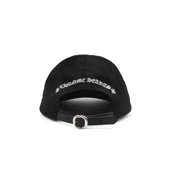 Chrome Hearts Matty Boy Chomper Embroidered Black Cap - SHENGLI ROAD MARKET