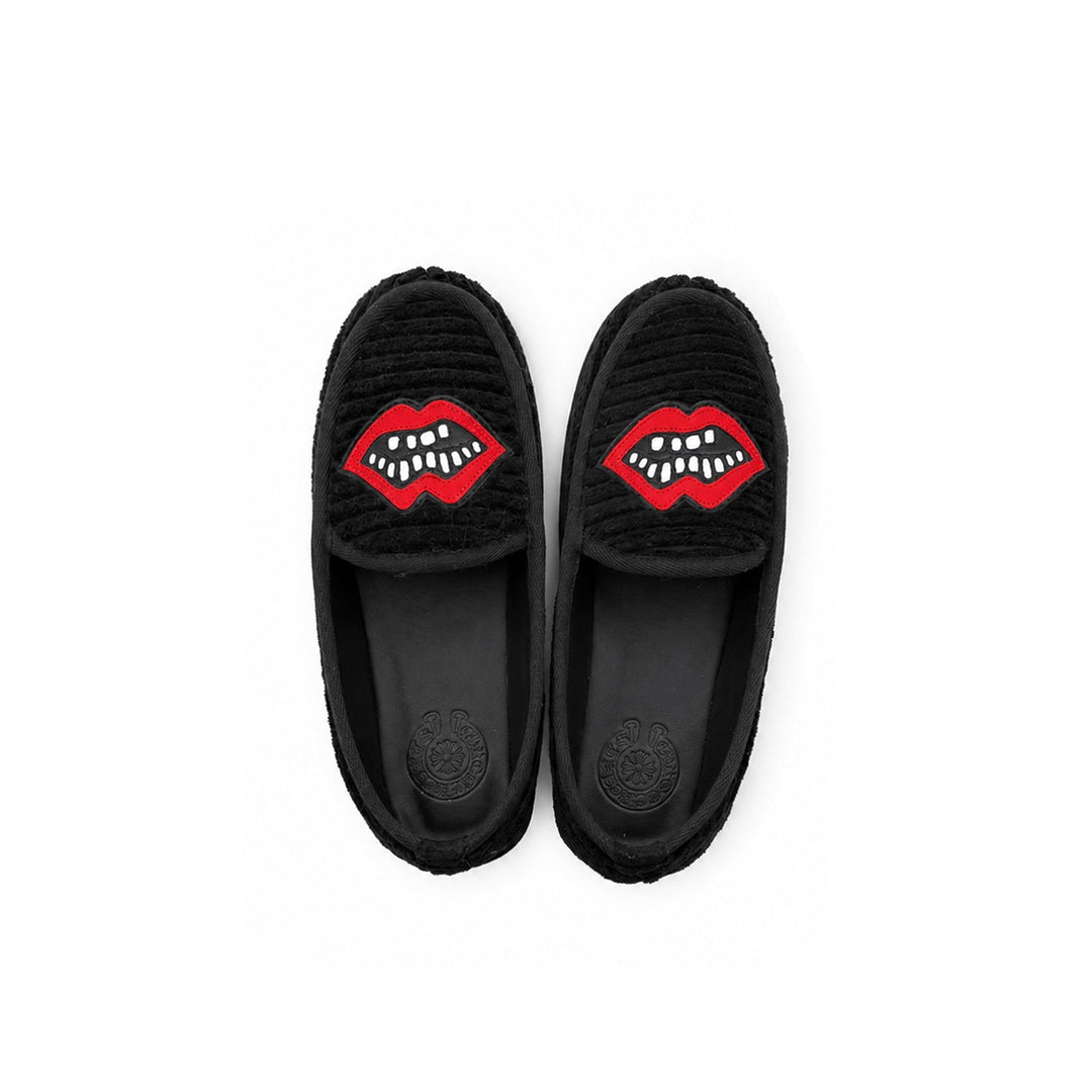 Chrome Hearts Matty Boy Chomper Patch Heavy Cord Loafers - SHENGLI ROAD MARKET