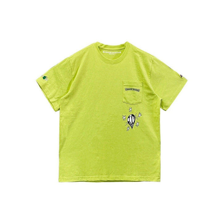 Chrome Hearts Matty Boy Yellow Short Sleeve Tee