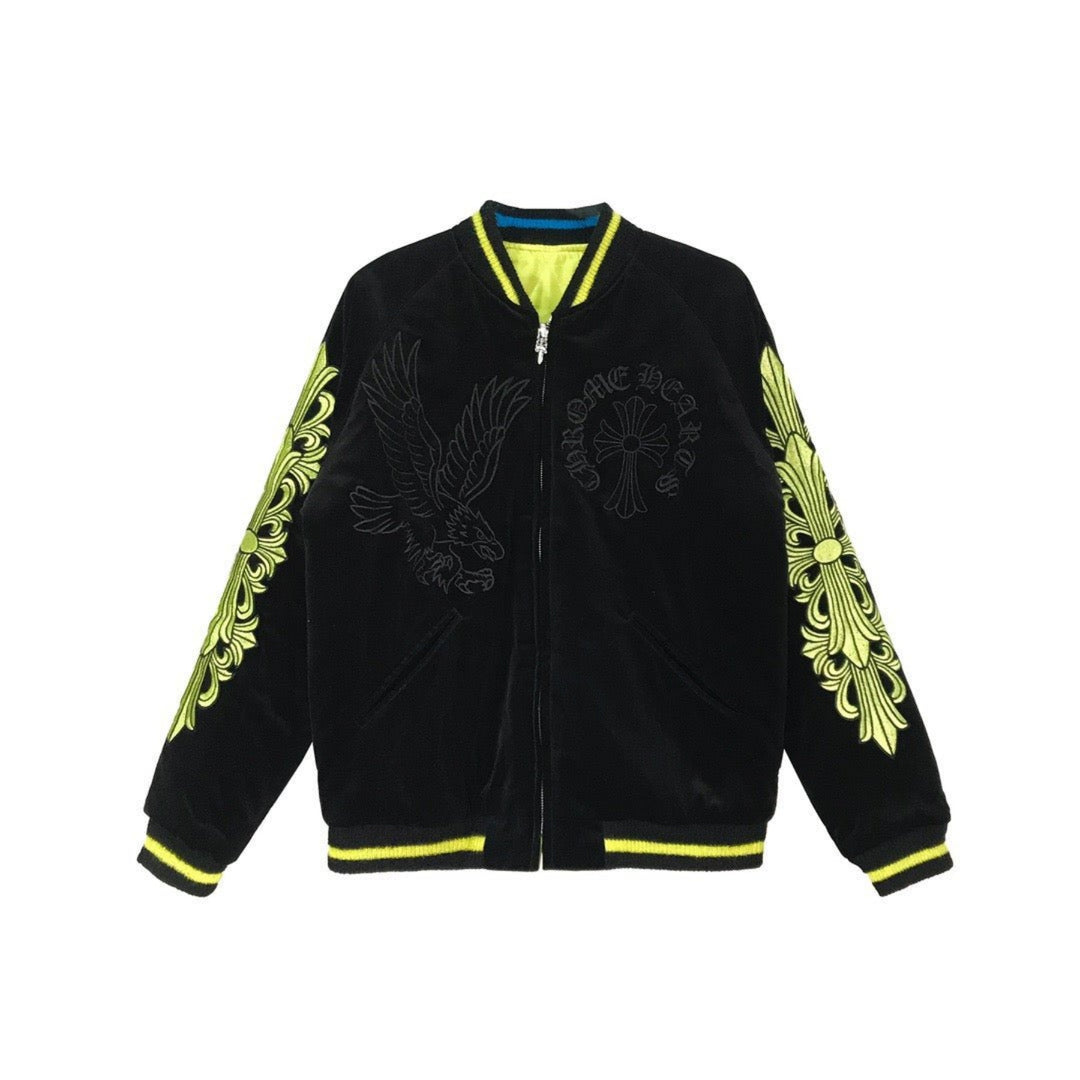 CHROME HEARTS (クロムハーツ) マティーボーイ フレイミングヤング リバーシブル スーベニアジャケット