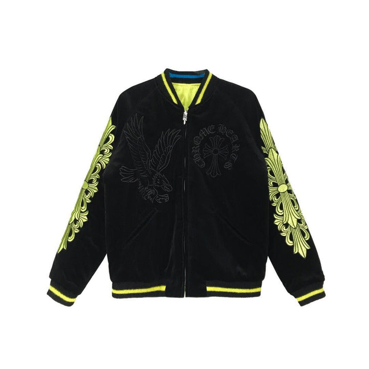 CHROME HEARTS (クロムハーツ) マティーボーイ フレイミングヤング リバーシブル スーベニアジャケット