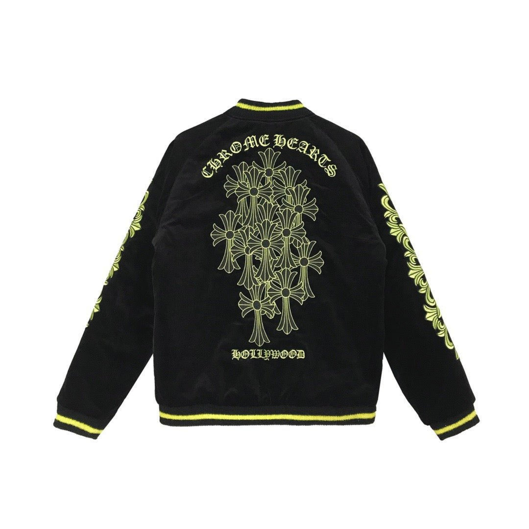 CHROME HEARTS (クロムハーツ) マティーボーイ フレイミングヤング リバーシブル スーベニアジャケット