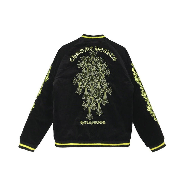 CHROME HEARTS (クロムハーツ) マティーボーイ フレイミングヤング リバーシブル スーベニアジャケット