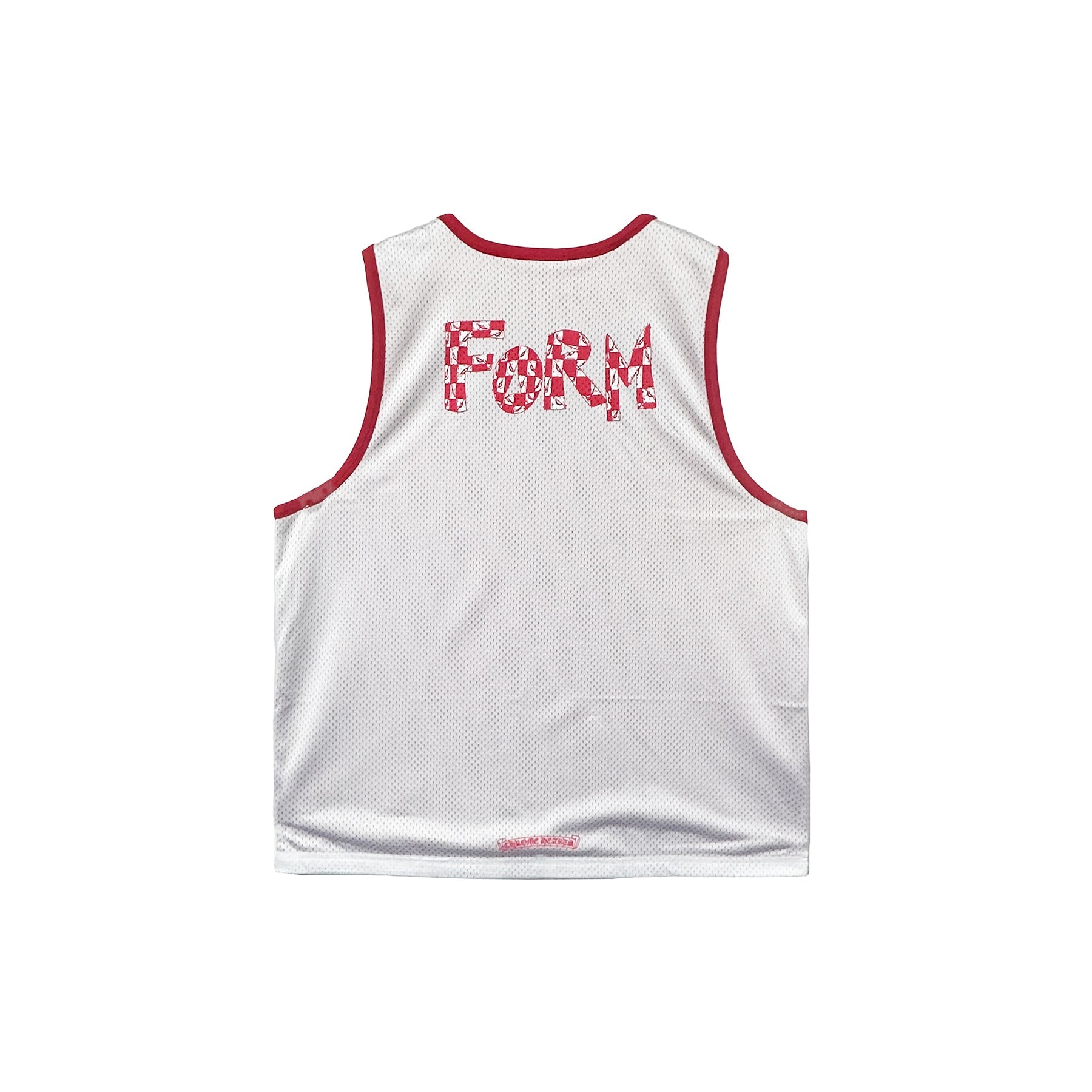 Chrome Hearts Matty Boy Mesh Reversible jersey Red Tank Top - SRM