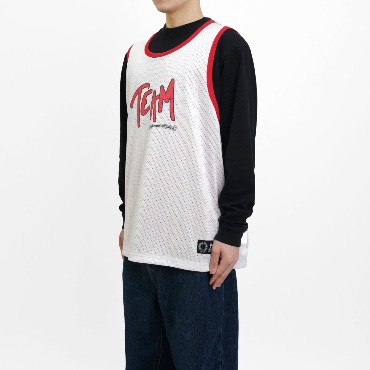 Tシャツ・カットソー Chrome Hearts Matty Boy FORM Mesh Stadium Warm Up Jersey Chrome Hearts x Matty Boy PPO Form Team Mesh Warm Up Jersey