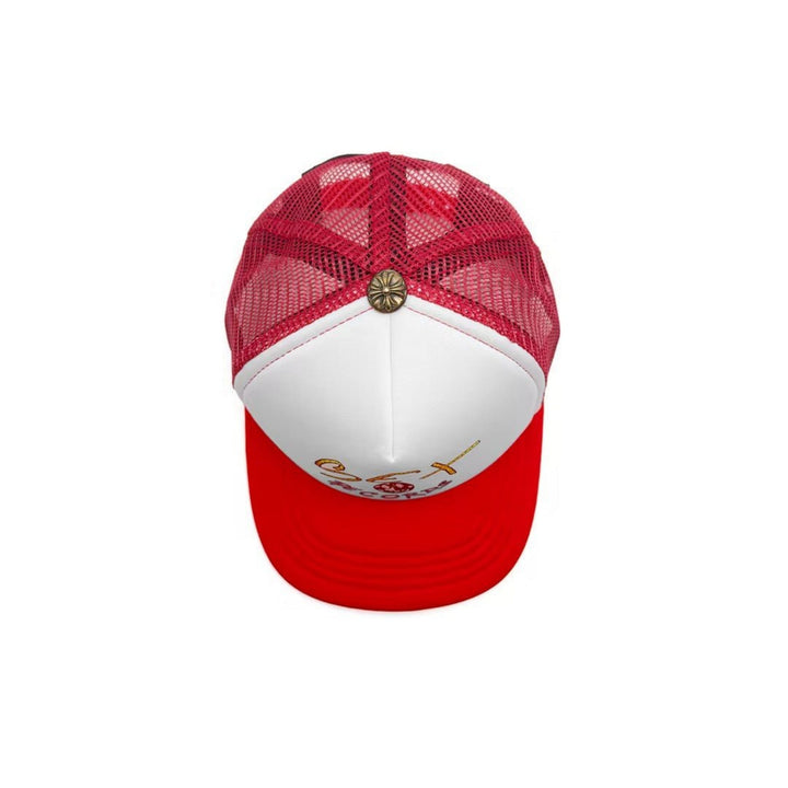 Chrome Hearts Matty Boy Graffiti Red Baseball Cap - SHENGLI ROAD MARKET