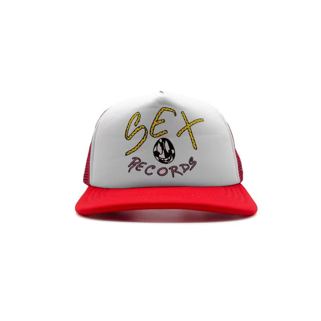 Chrome Hearts Matty Boy Graffiti Red Baseball Cap - SHENGLI ROAD MARKET
