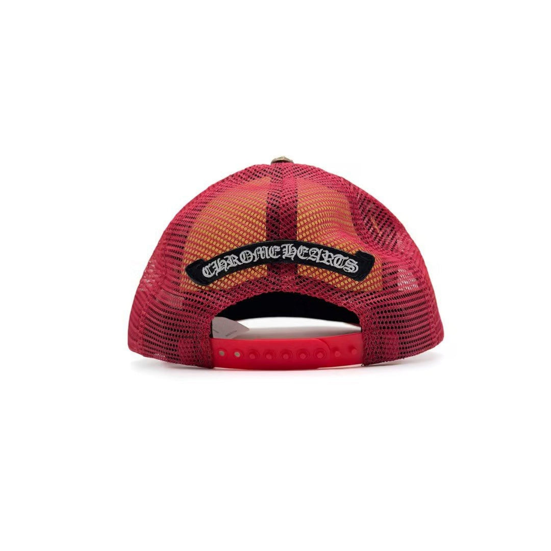 Chrome Hearts Matty Boy Graffiti Red Baseball Cap - SHENGLI ROAD MARKET