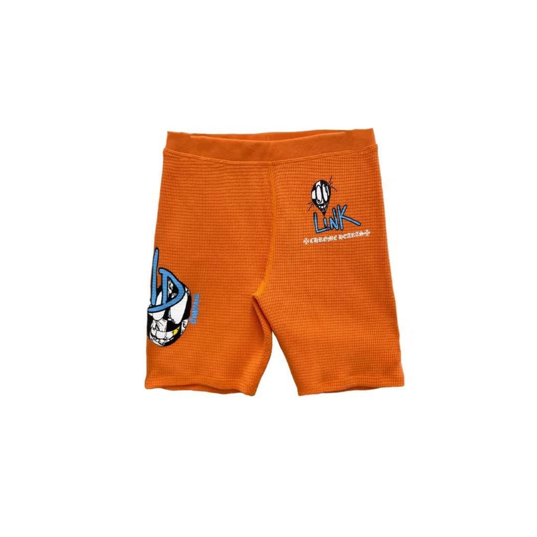 Chrome Hearts Matty Boy Chomper Graffiti Waffle Shorts - SRM