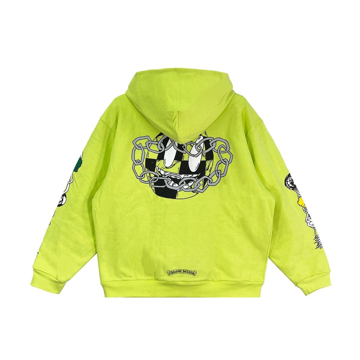 Chrome Hearts Matty Boy Green Zip Up Hoodie - SHENGLI ROAD MARKET