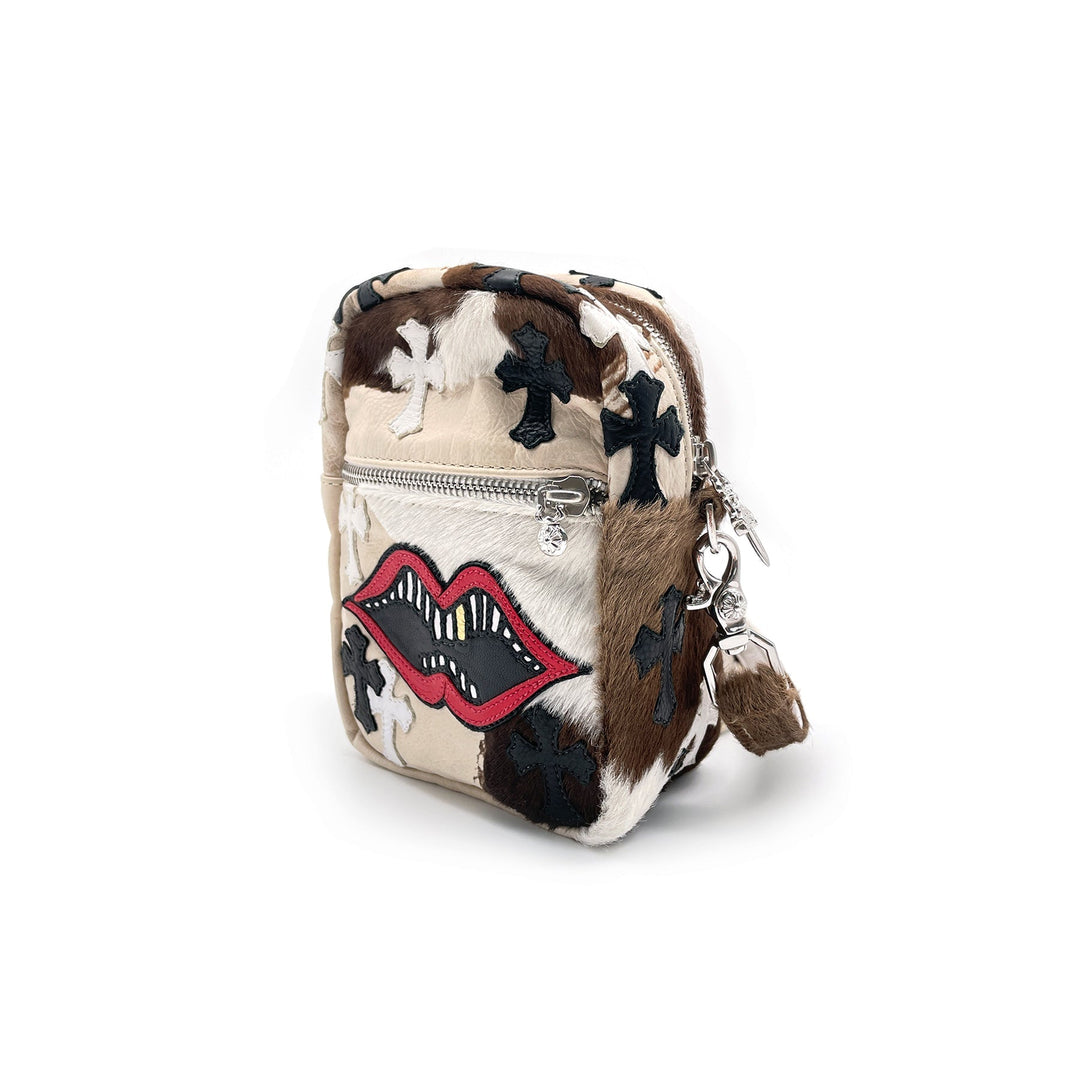 Chrome Hearts Matty Boy Horsehair Patch Taka Crossbody Bag - SHENGLI ROAD MARKET