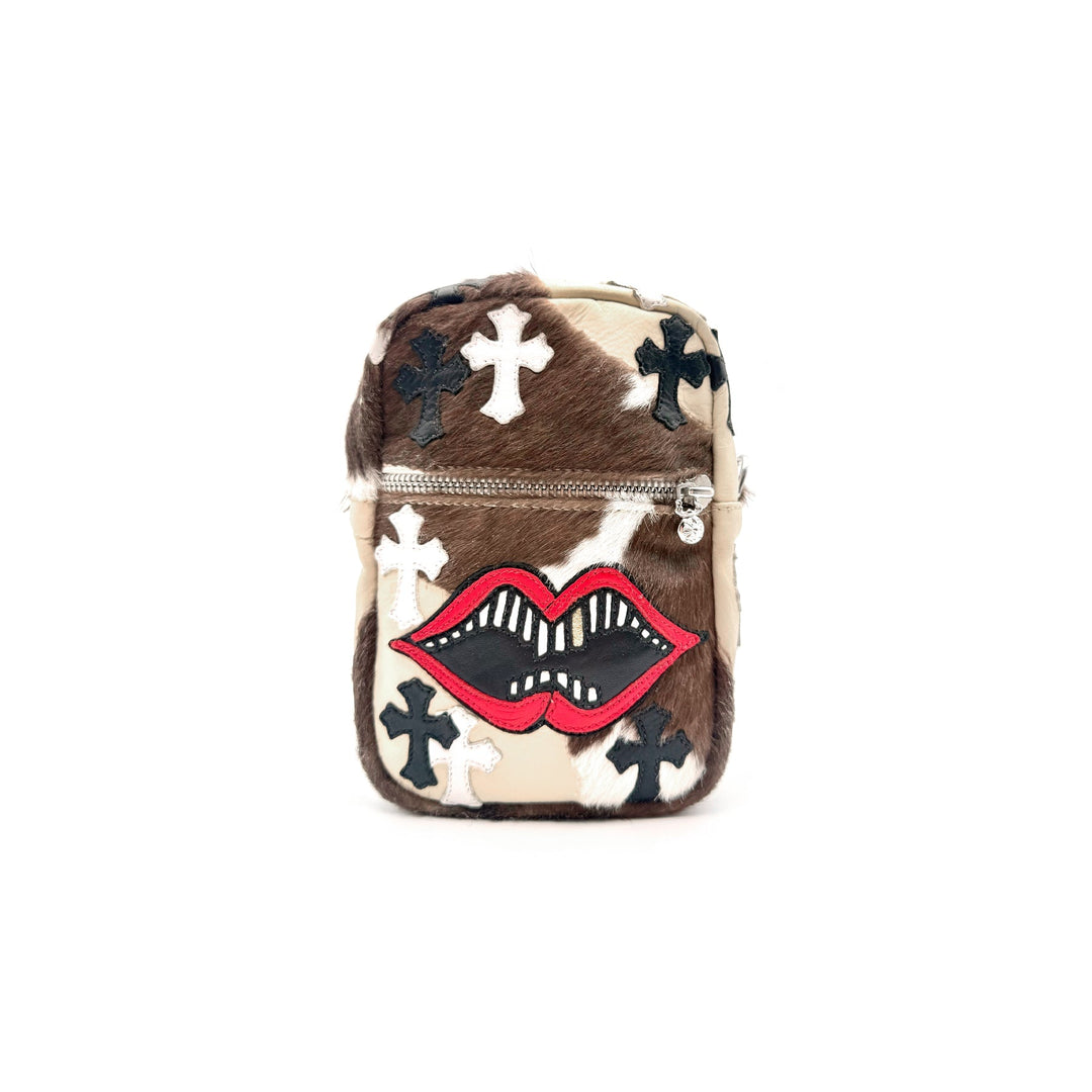 Chrome Hearts Matty Boy Horsehair Patch Taka Crossbody Bag - SHENGLI ROAD MARKET