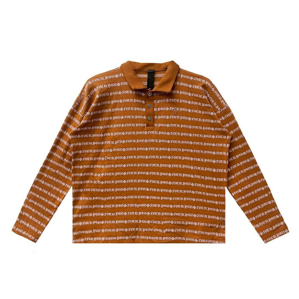 Chrome Hearts Teens From Mars Matty Boy Brown&Pink Stripe Long