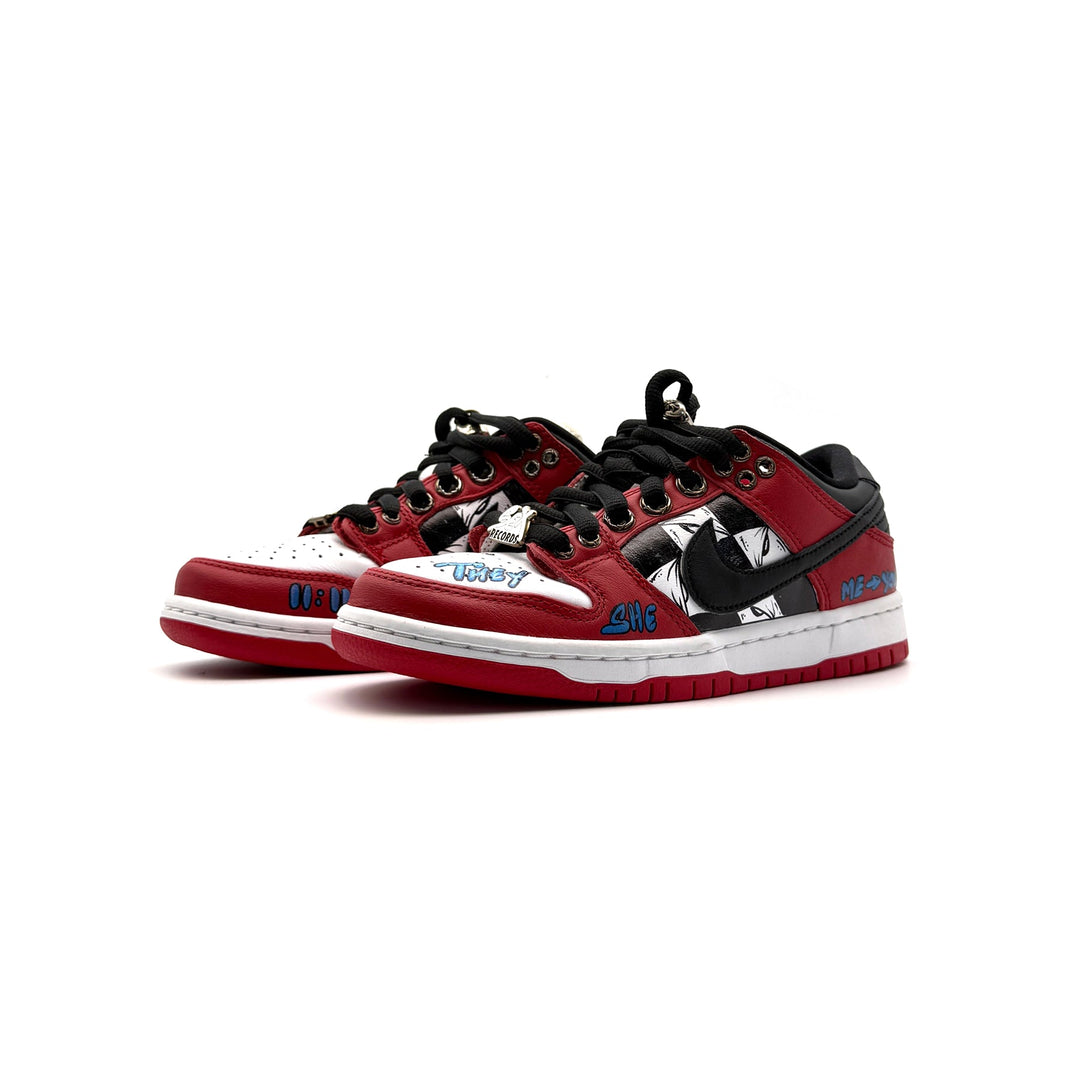 Chrome Hearts Matty Boy Nike Dunk Low Custom Graffiti Sneakers - SHENGLI ROAD MARKET