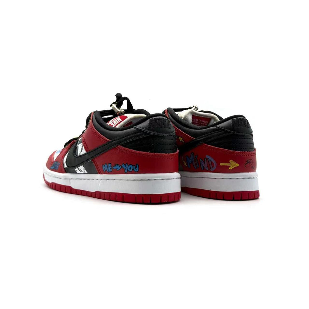 Chrome Hearts Matty Boy Nike Dunk Low Custom Graffiti Sneakers - SHENGLI ROAD MARKET