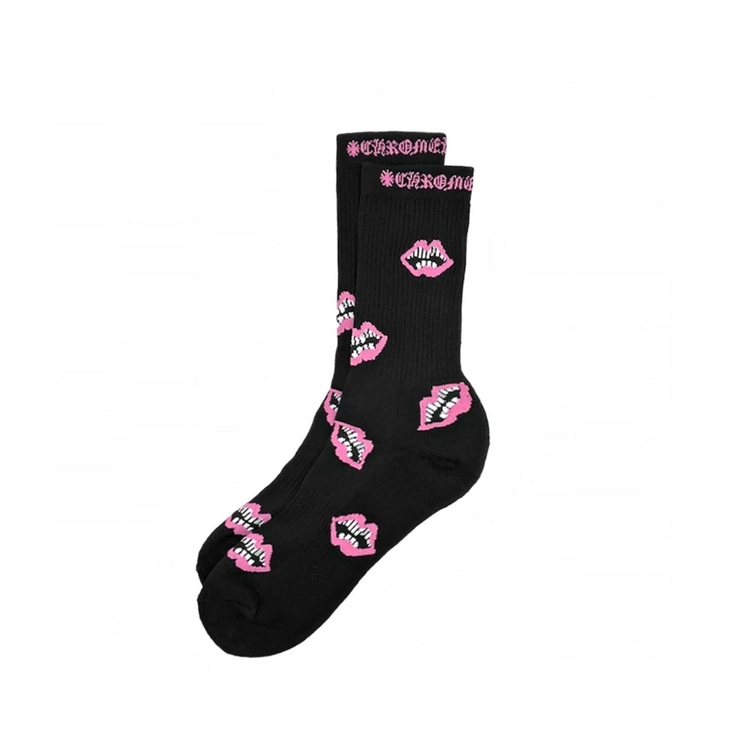 Chrome Hearts Matty Boy Red Lip Socks - SHENGLI ROAD MARKET