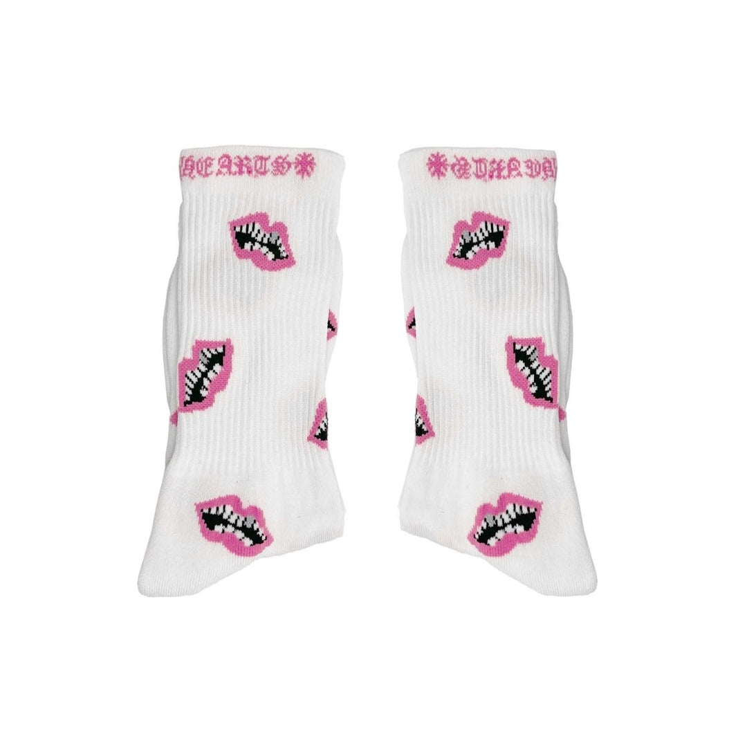 Chrome Hearts Matty Boy Red Lip Socks - SHENGLI ROAD MARKET