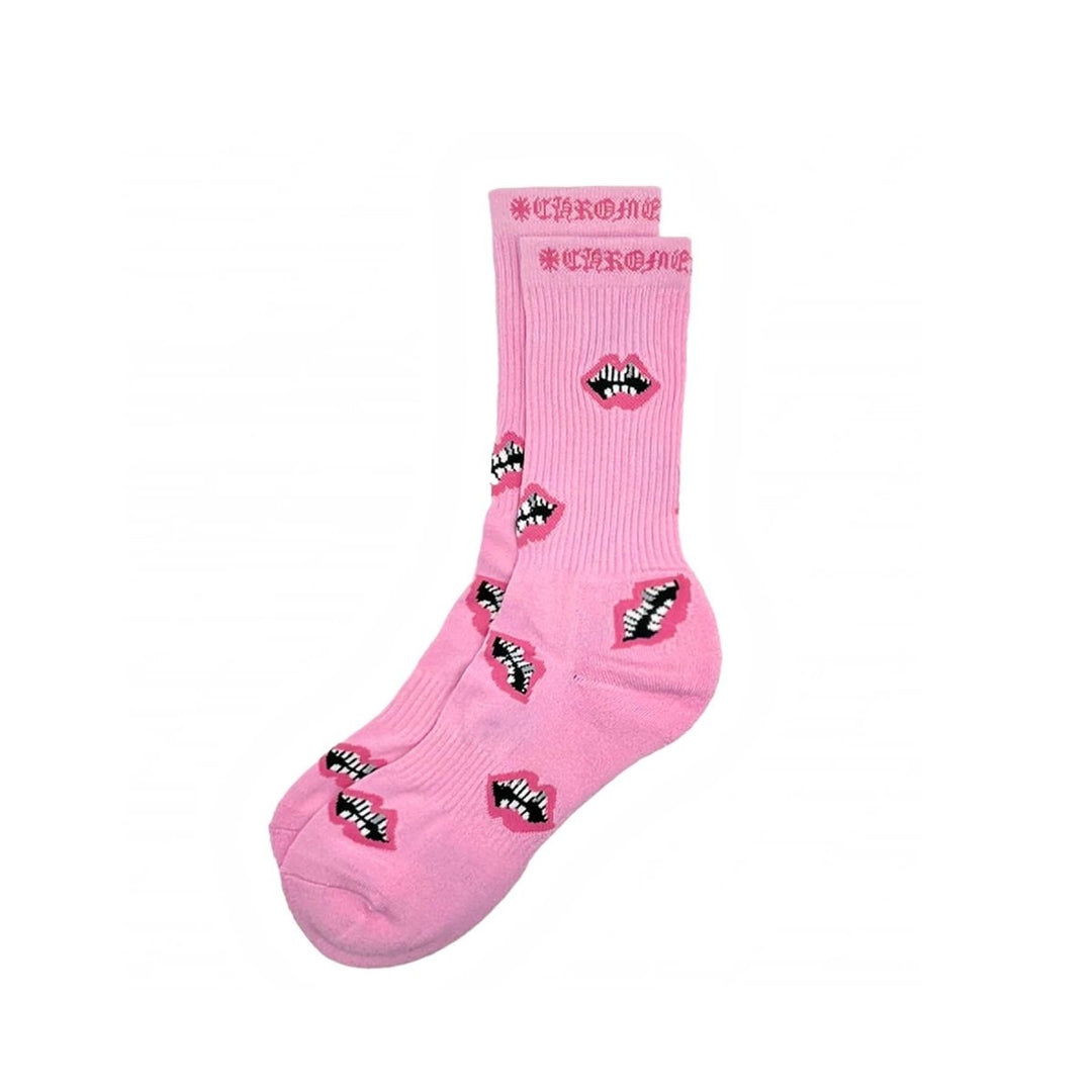 Chrome Hearts Matty Boy Red Lip Socks - SHENGLI ROAD MARKET