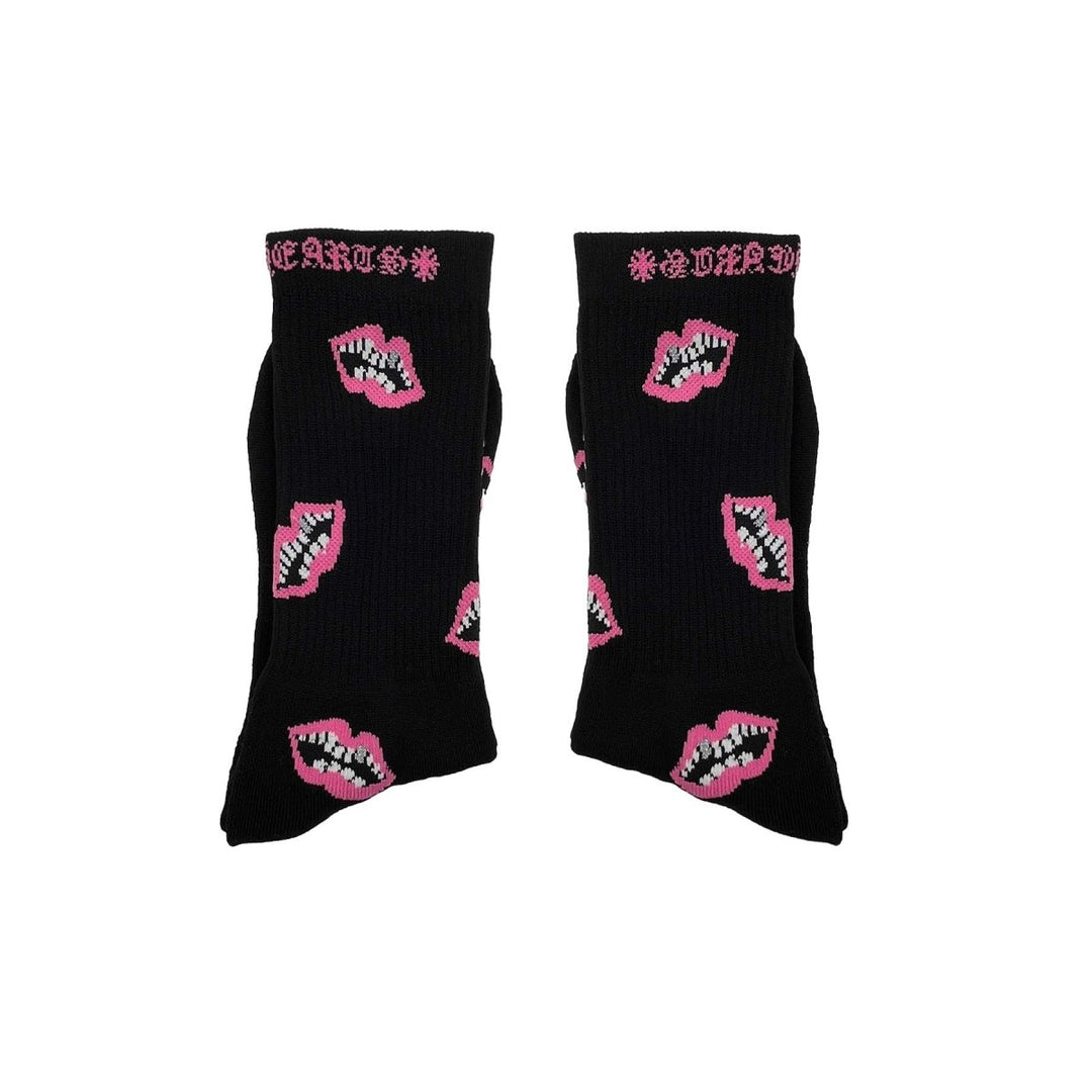 Chrome Hearts Matty Boy Red Lip Socks - SHENGLI ROAD MARKET