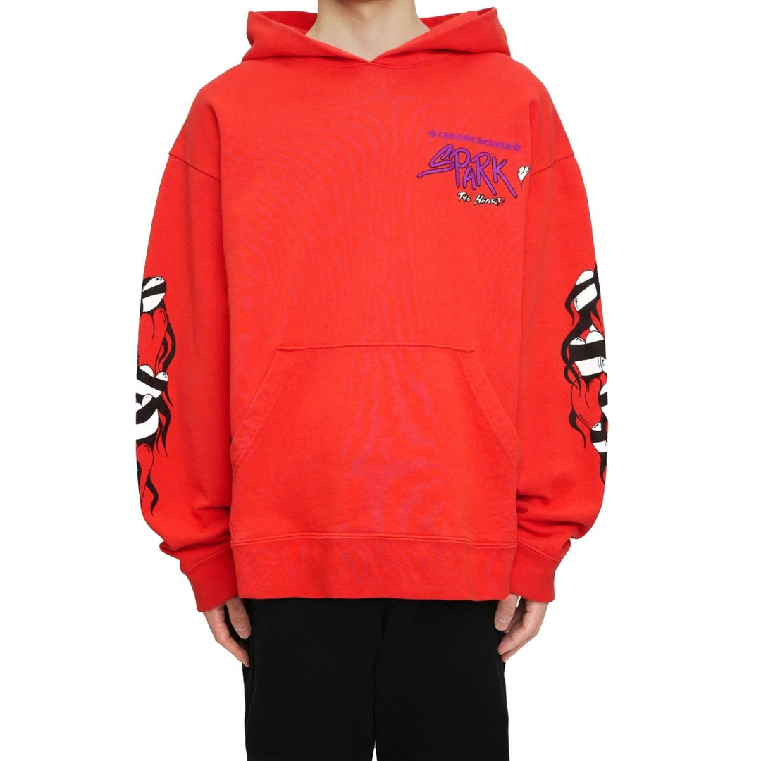 Chrome Hearts Matty Boy Red Pullover Hoodie - SHENGLI ROAD MARKET