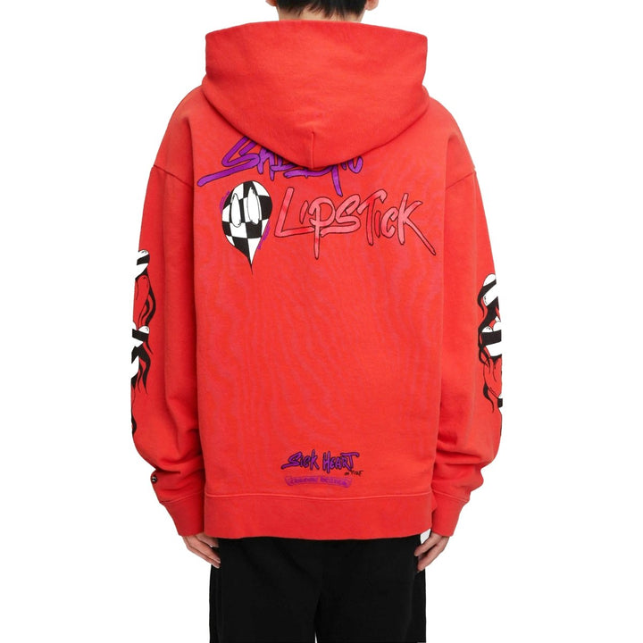 Chrome Hearts Matty Boy Red Pullover Hoodie - SHENGLI ROAD MARKET