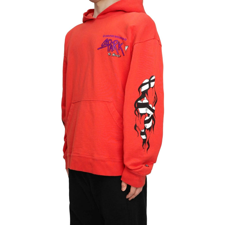 Chrome Hearts Matty Boy Red Pullover Hoodie - SHENGLI ROAD MARKET