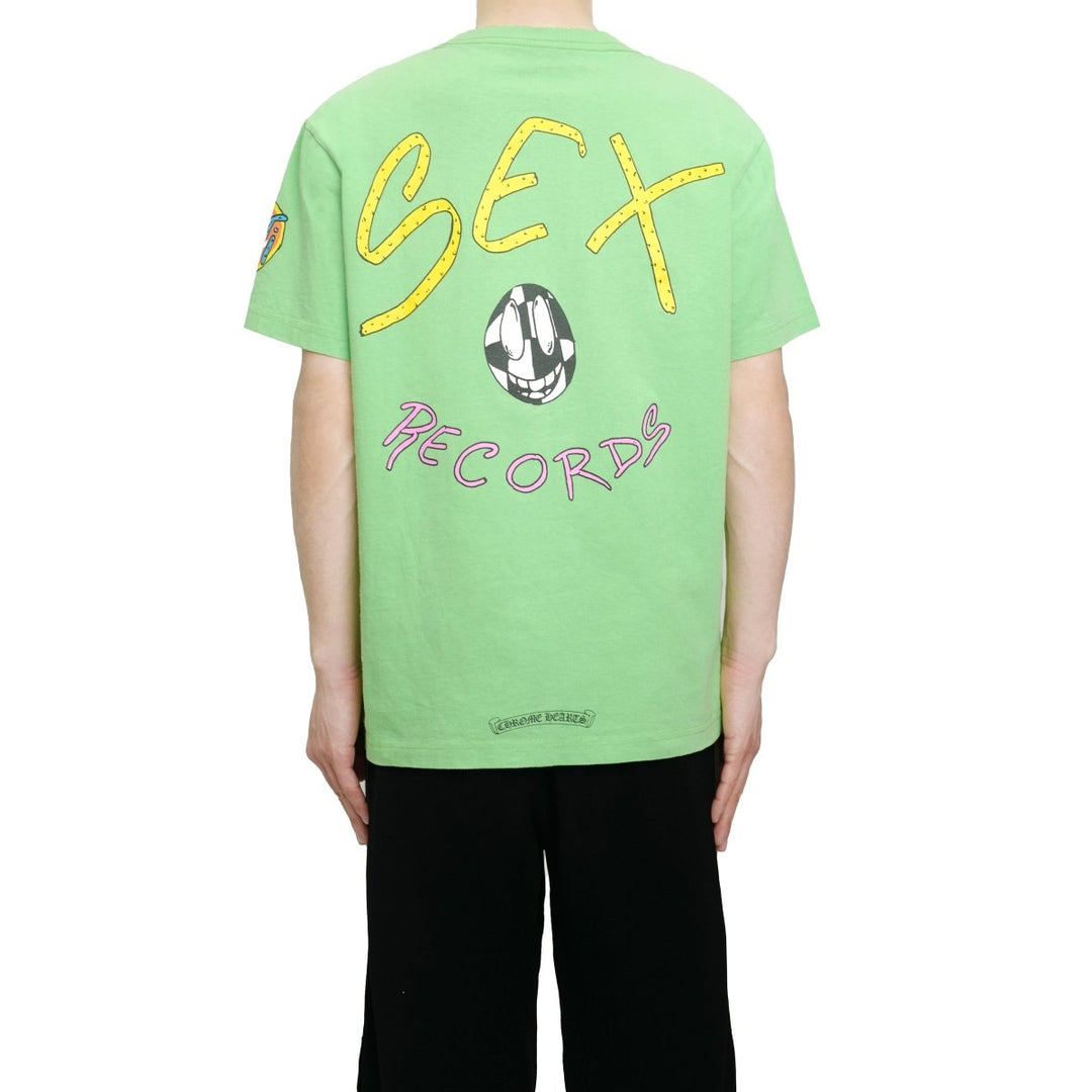 Chrome Hearts Matty Boy Sex Record Green T-shirt - SHENGLI ROAD MARKET