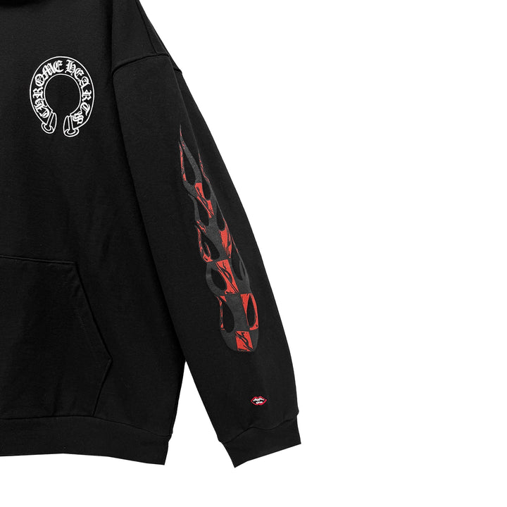 Chrome Hearts Matty Boy Sex Record Thermal Zip Up Hoodie - SHENGLI ROAD MARKET